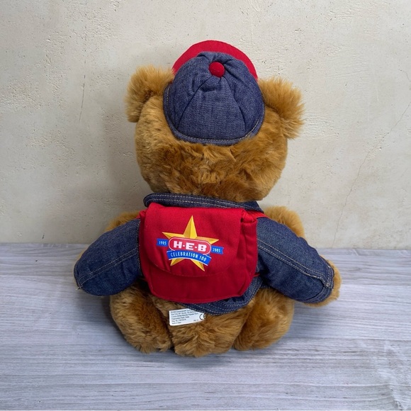 Commonweath Vintage HEB 2005 100th Anniversary Brown Bear Plush Stuffed Animal - Picture 7 of 16